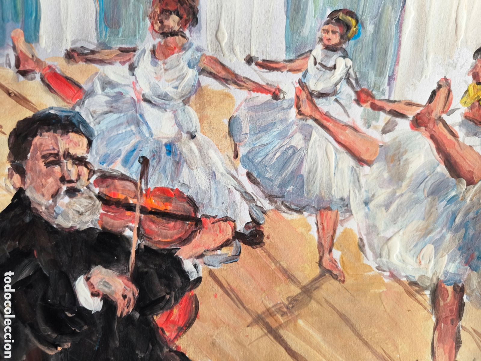 Arte: Bailarinas (original) - Foto 2
