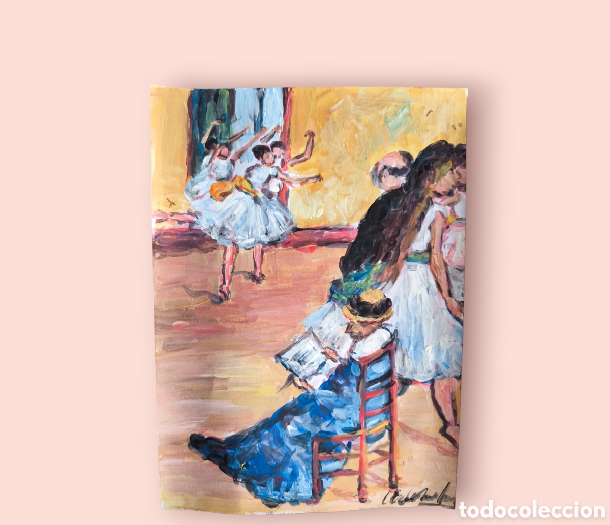 Arte: Bailarinas (original ) - Foto 1