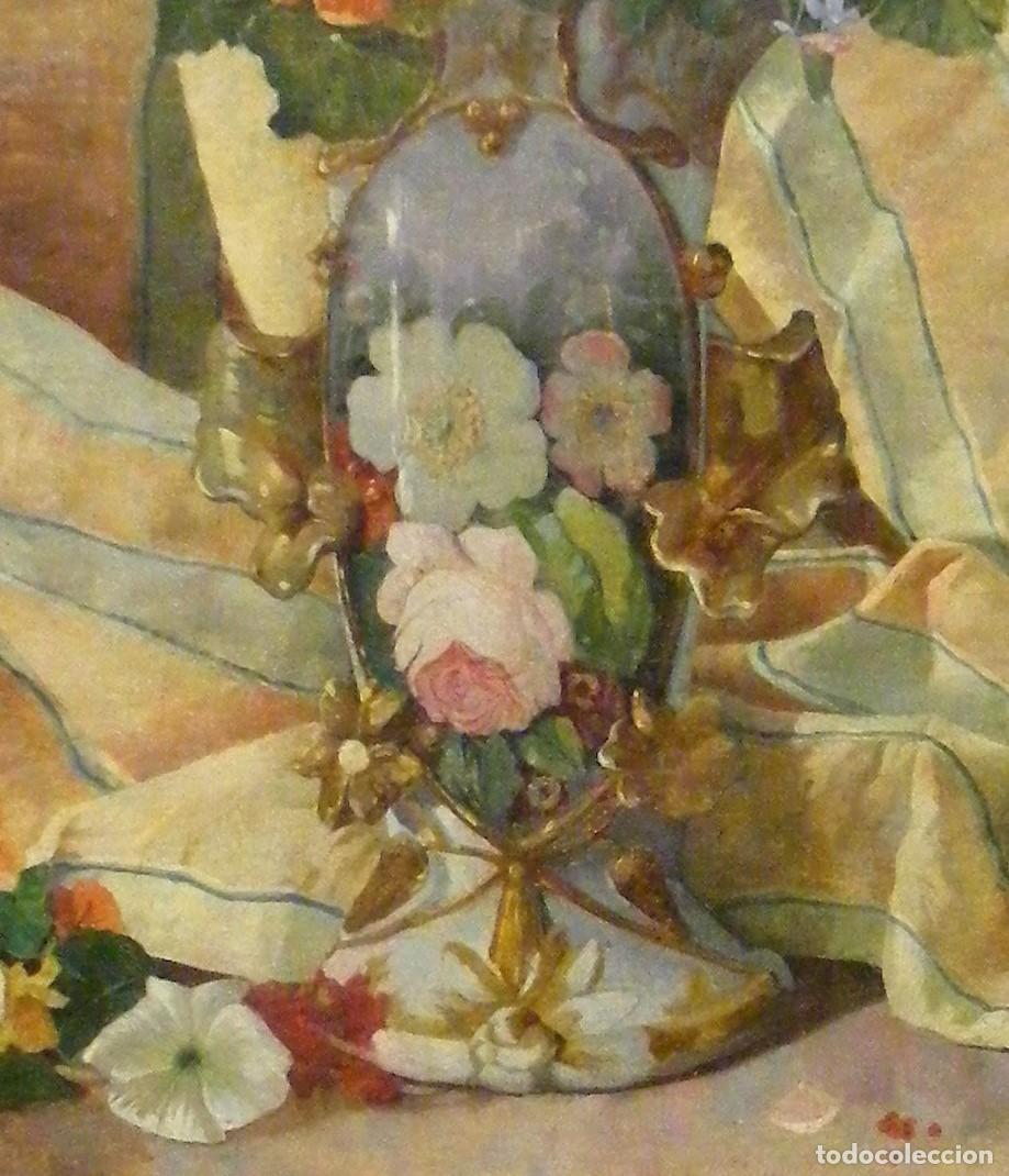 Arte: Pintura: Jarr&oacute;n con flores - Foto 2