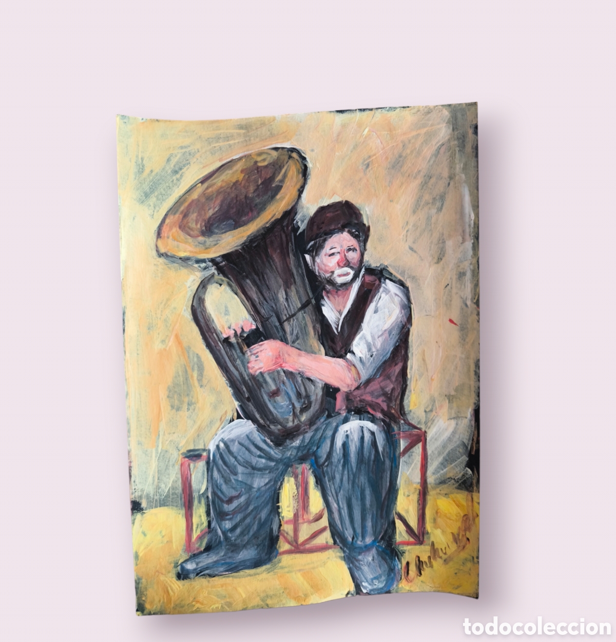 Art: Payaso m&uacute;sico ( original)