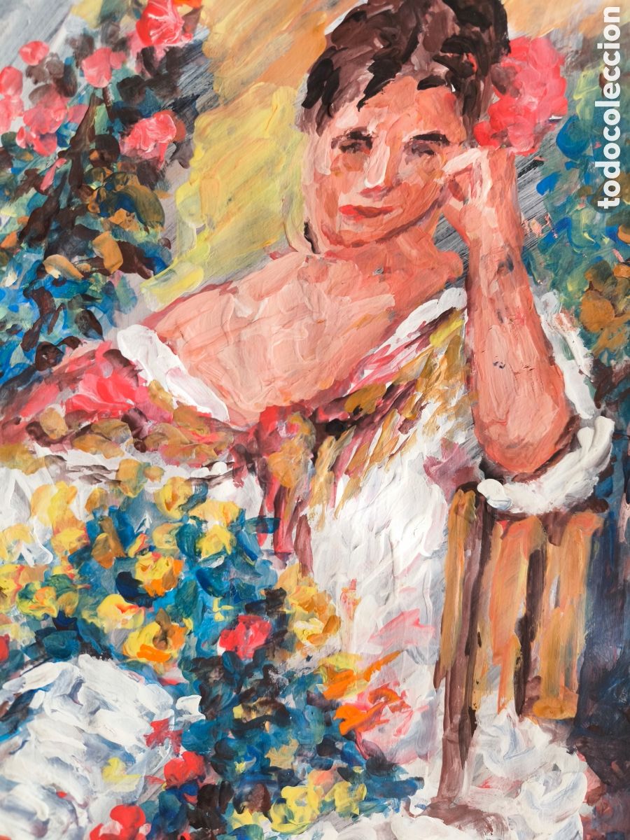 Arte: Mujer del sur (original) - Foto 2