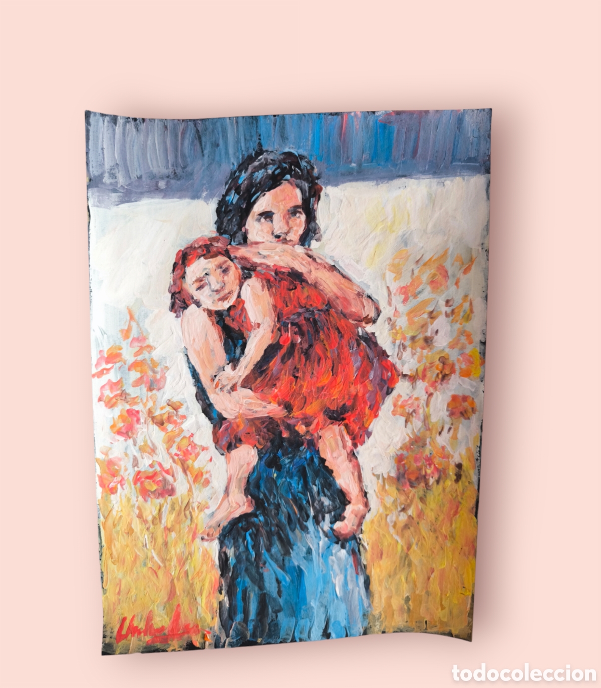 Arte: Amor de madre (original) - Foto 1