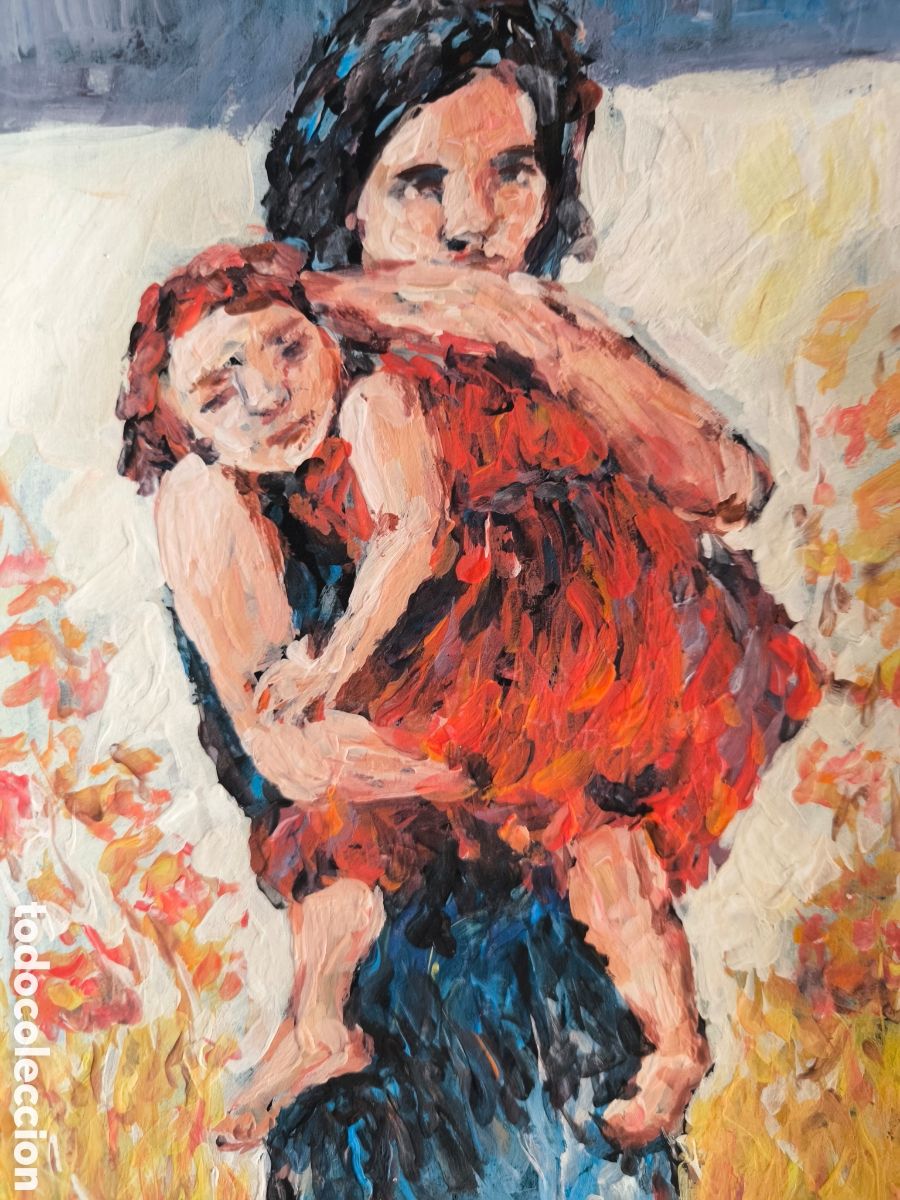 Arte: Amor de madre (original) - Foto 2