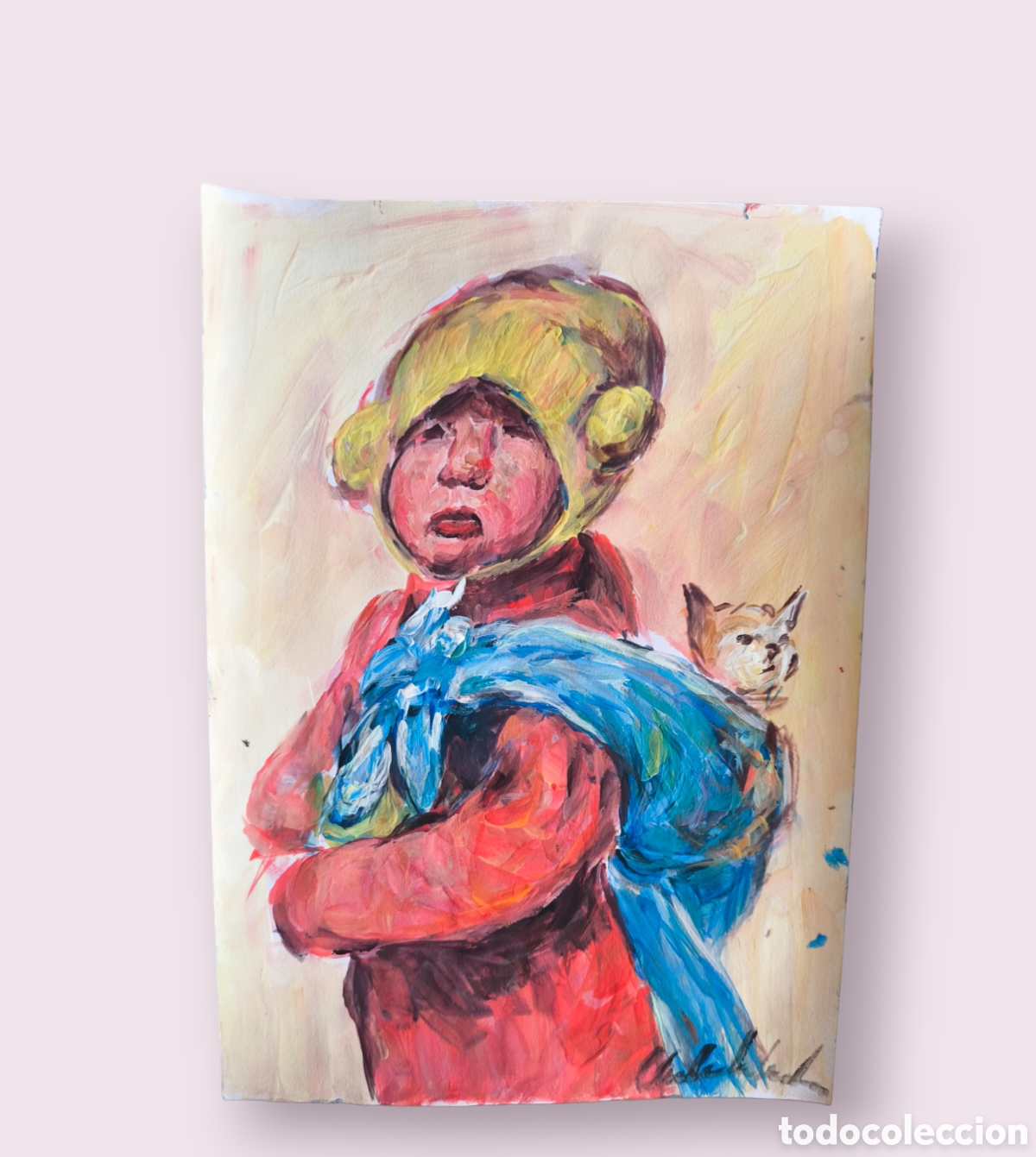 Kunst: Ni&ntilde;o ind&iacute;gena (original )