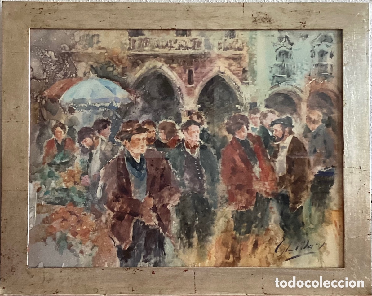 Arte: COSTA VILA. MERCADO VIC - Foto 1