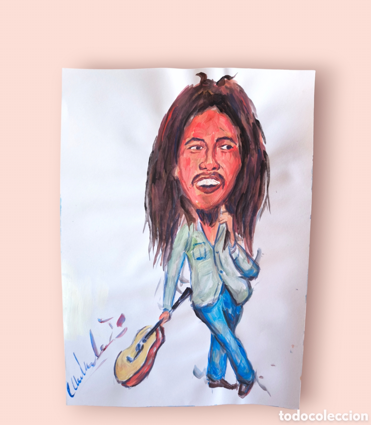 Art: Bod Marley reggie ( caricatura)