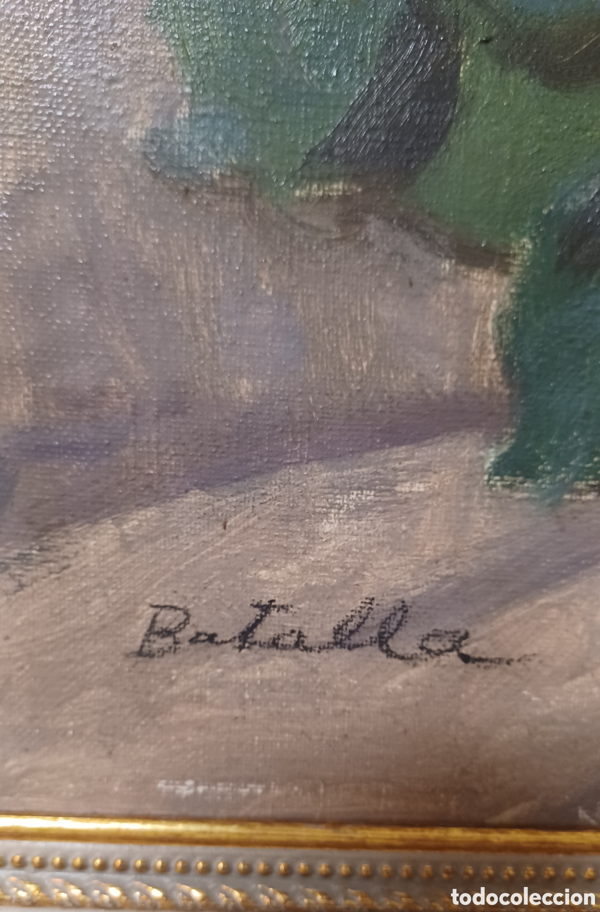 Arte: Bodeg&oacute;n de rosas del pintor pedro batalla - Foto 2