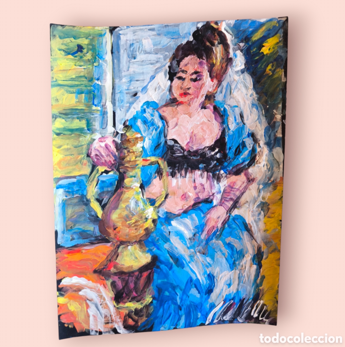 Arte: Chica de oriente (original) - Foto 1