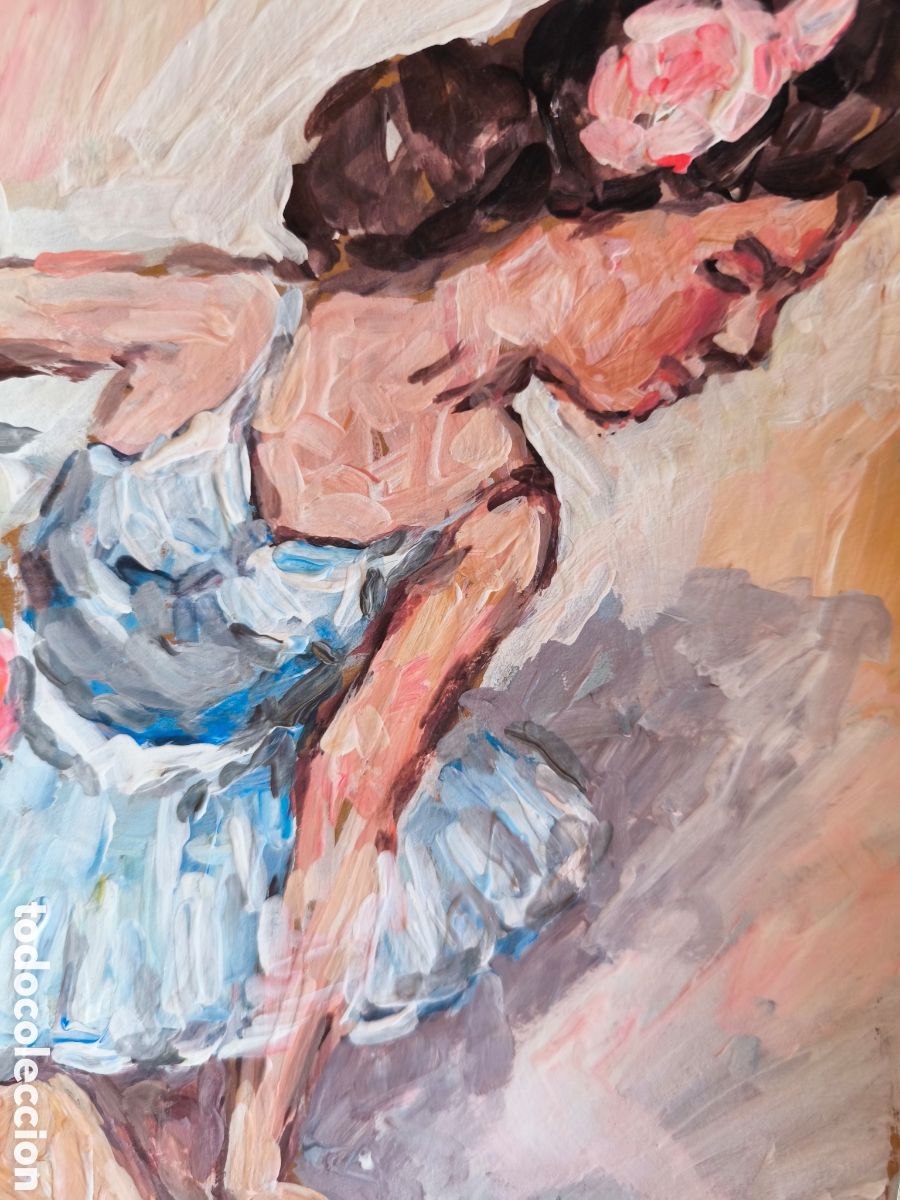 Arte: Bailarina (original) - Foto 2