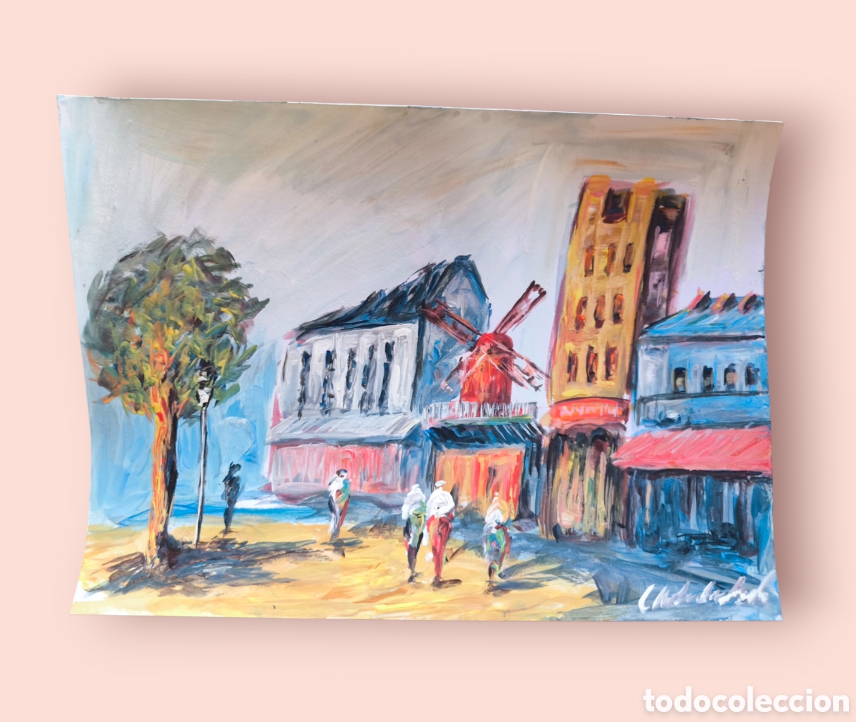 Kunst: Moulen Rouge (original)paisaje