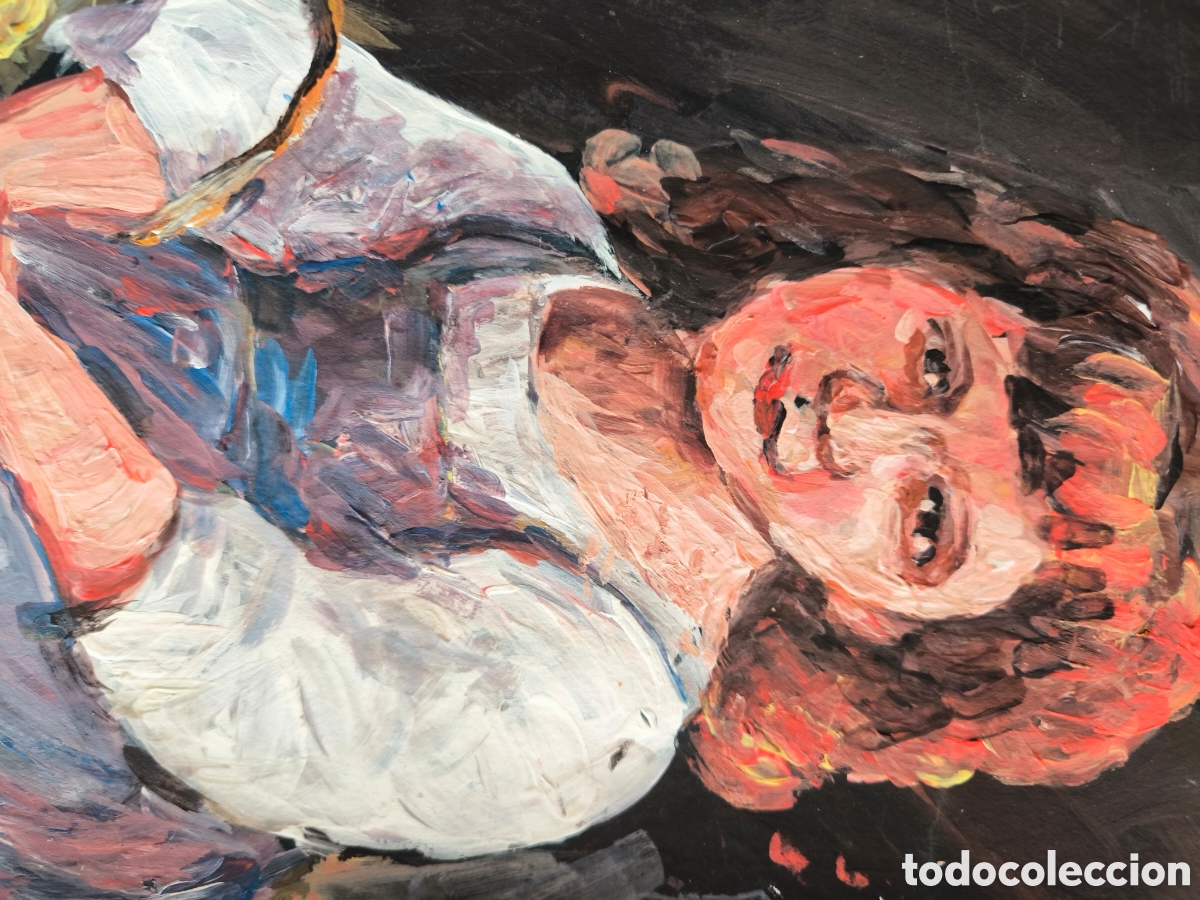 Arte: Ni&ntilde;a pelando (original) - Foto 8