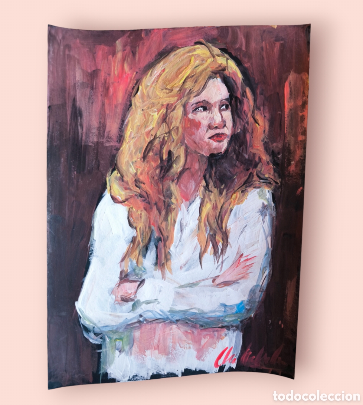 Kunst: Chica esperando ( original)