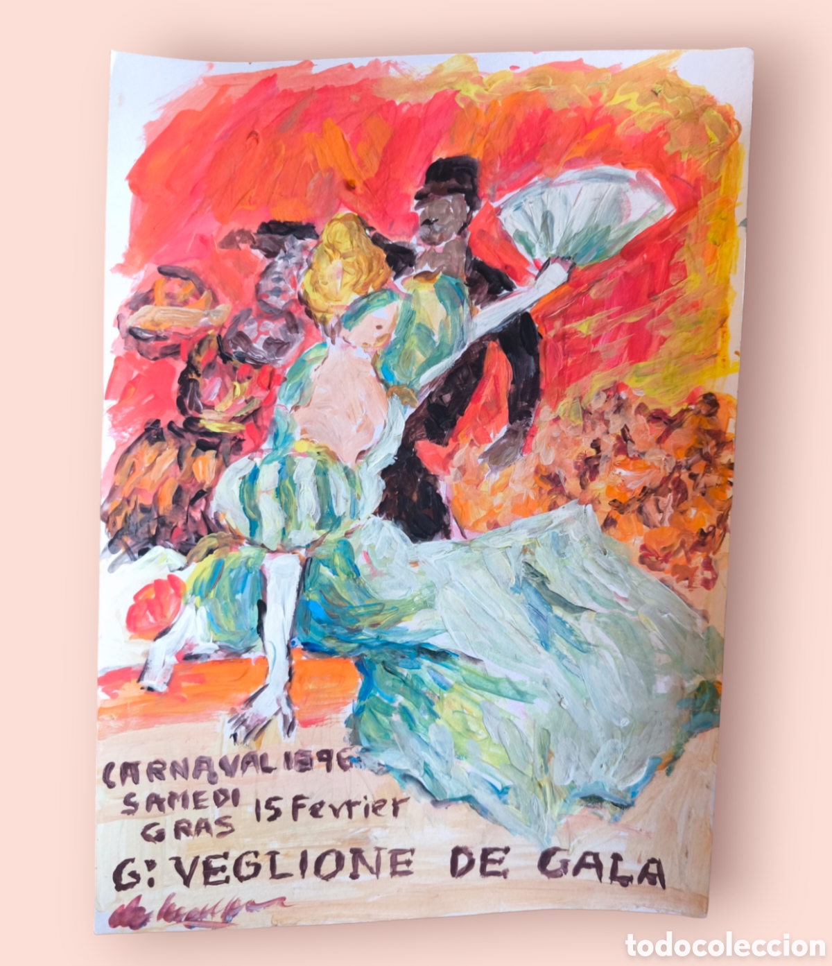 Arte: Carnaval 1896 original - Foto 1