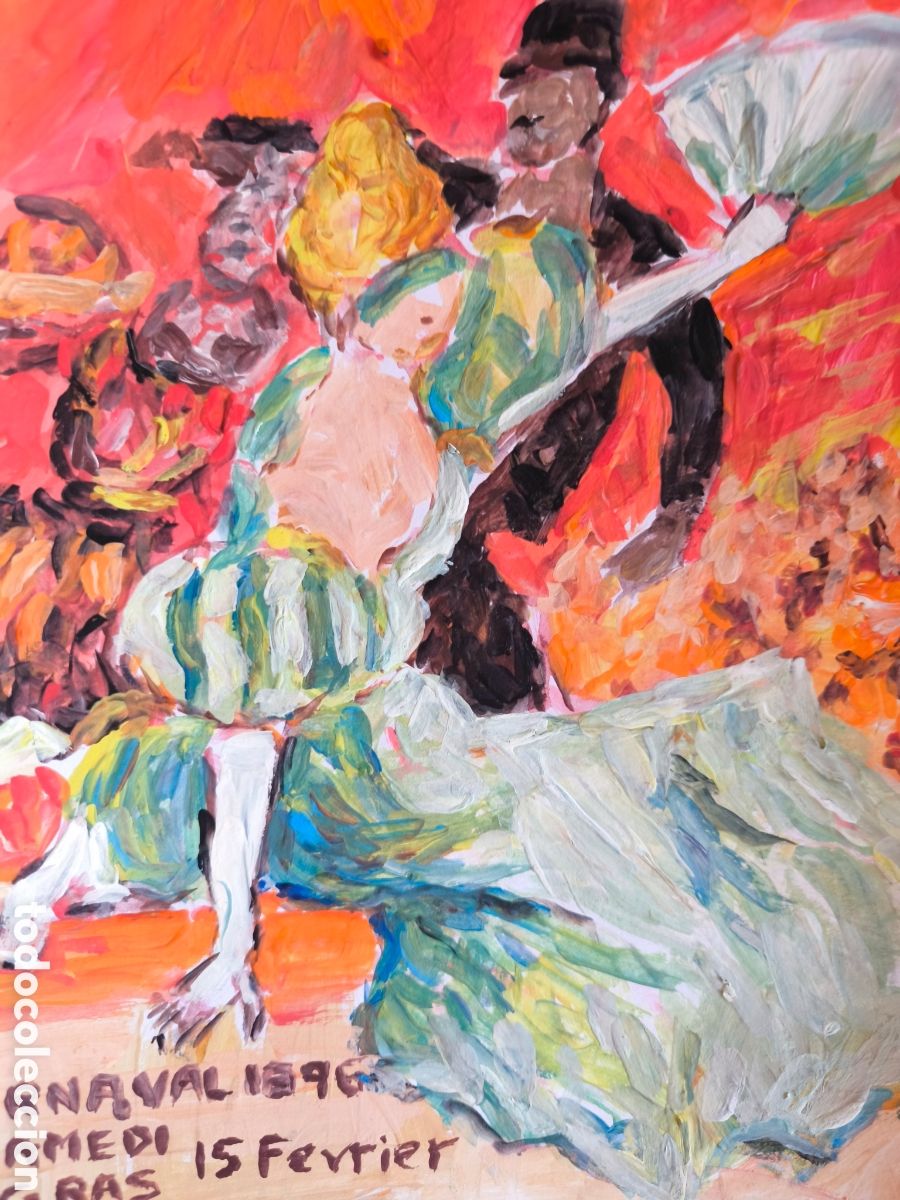 Arte: Carnaval 1896 original - Foto 2