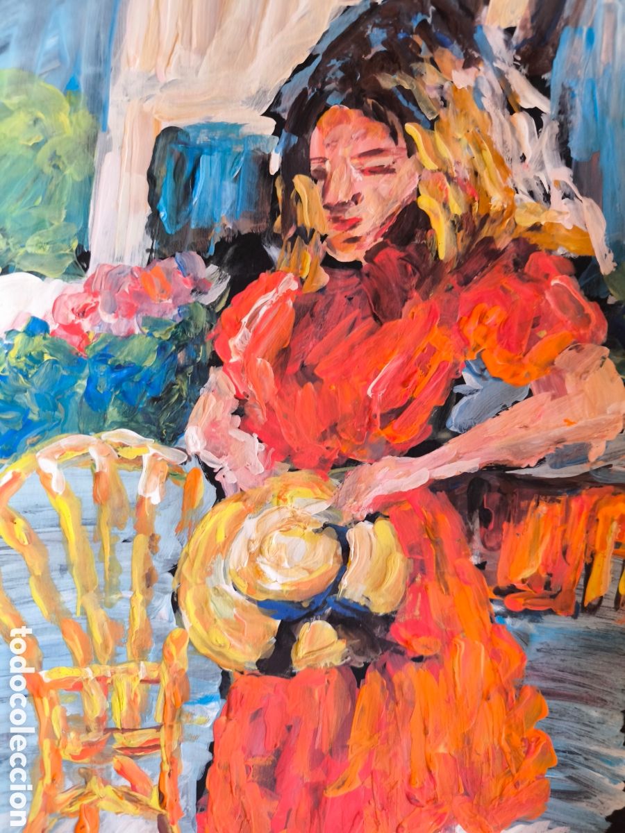 Arte: Un dia de patio (original) - Foto 2