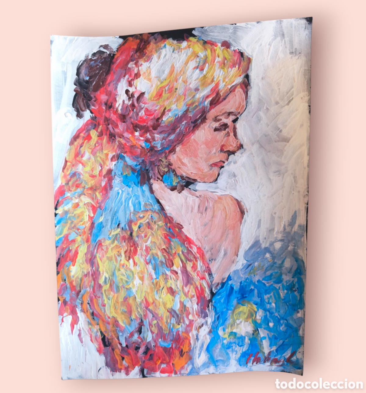 Arte: Retrato Chica (original) - Foto 1