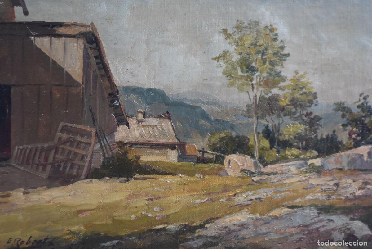 Arte: Huile sur Toile E. Robert - Foto 2