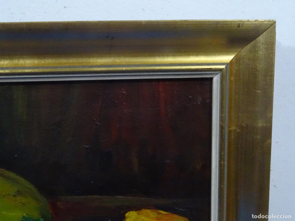 Arte: &Oacute;LEO SOBRE TABLEX J. CLIMENT PINTOR DE TERRASSA. BODEGON. - Foto 16