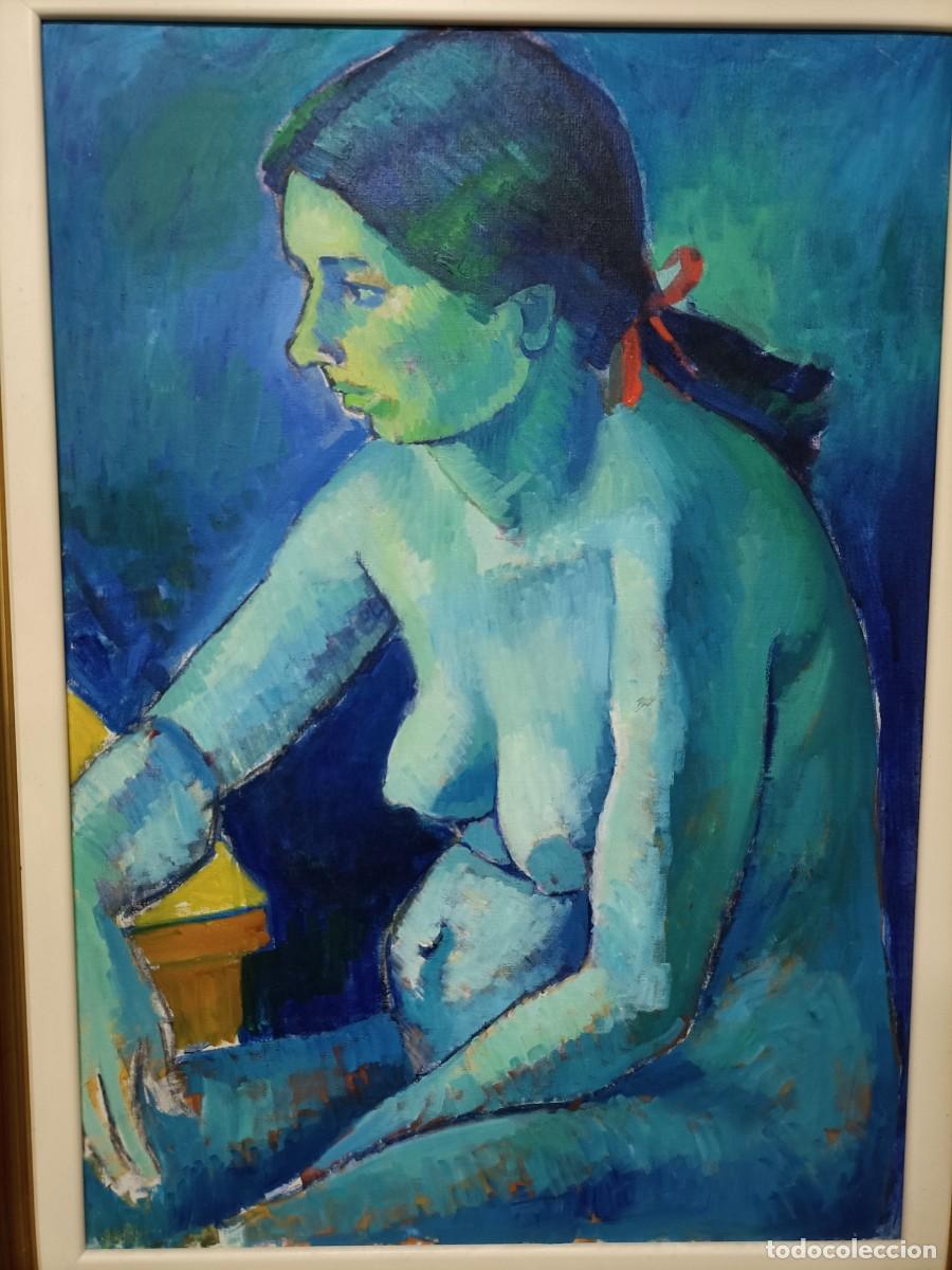Arte: SIN FIRMA. SIN T&Iacute;TULO. &Oacute;LEO SOBRE LIENZO - Foto 4