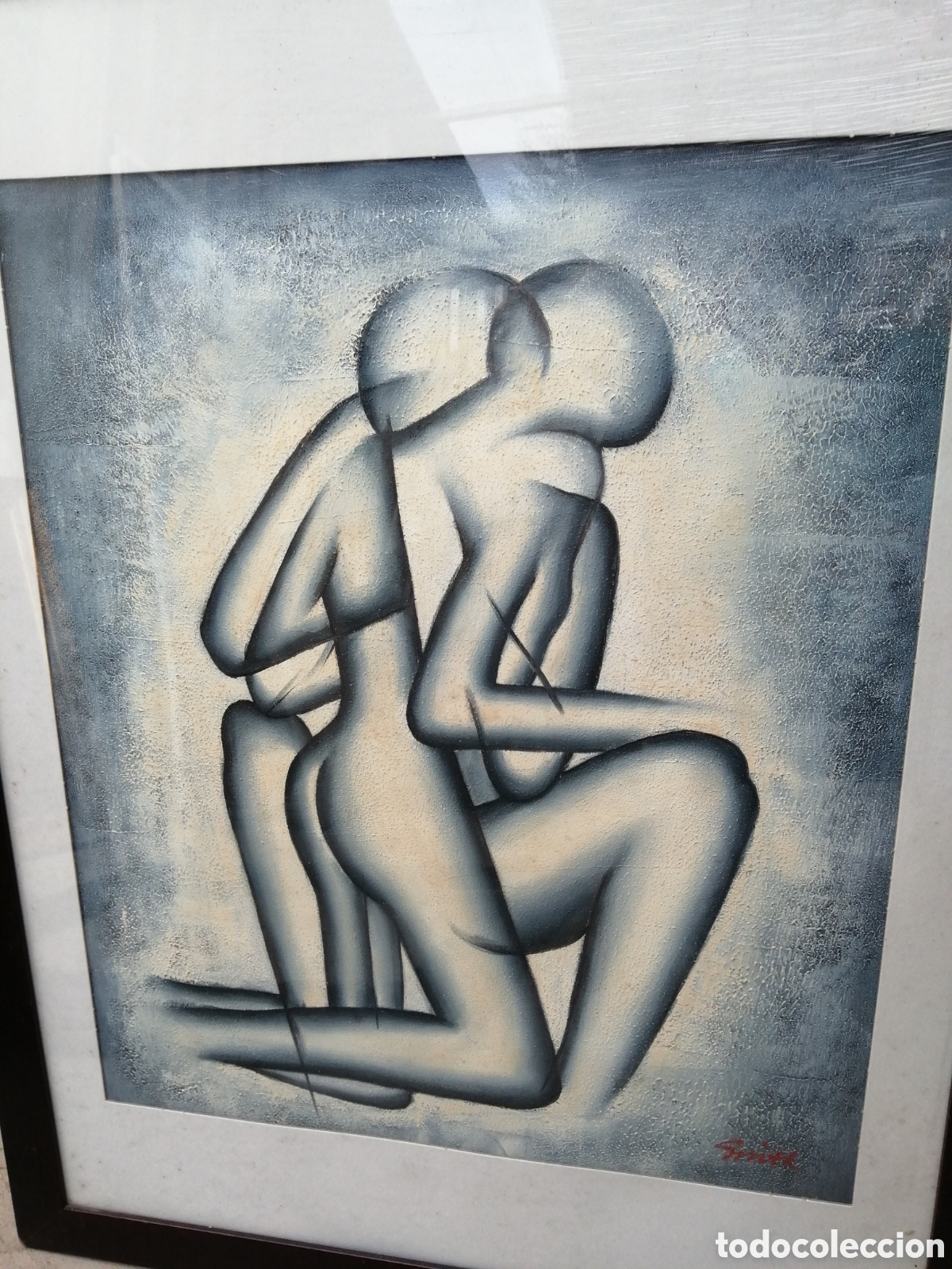 Arte: Abstracto. &Oacute;leo sobre lienzo - Foto 2