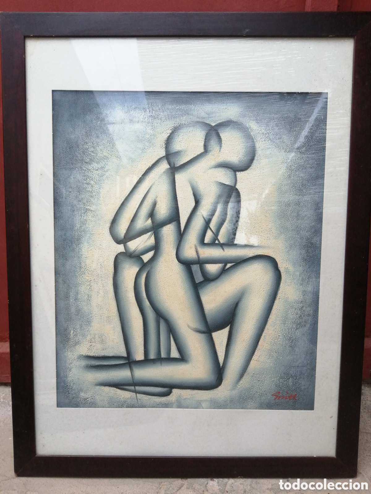 Arte: Abstracto. &Oacute;leo sobre lienzo - Foto 1