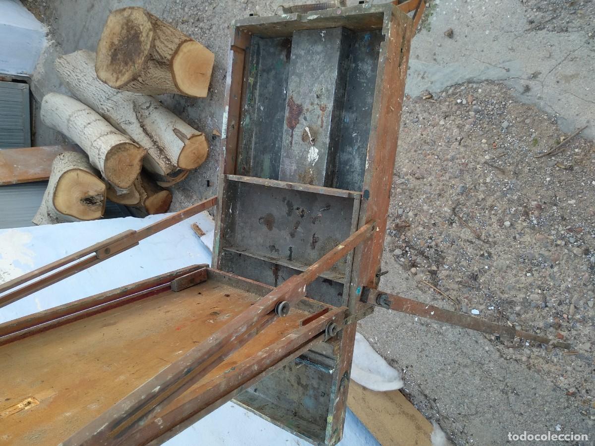 Arte: Caballete malet&iacute;n de pintor - Foto 7