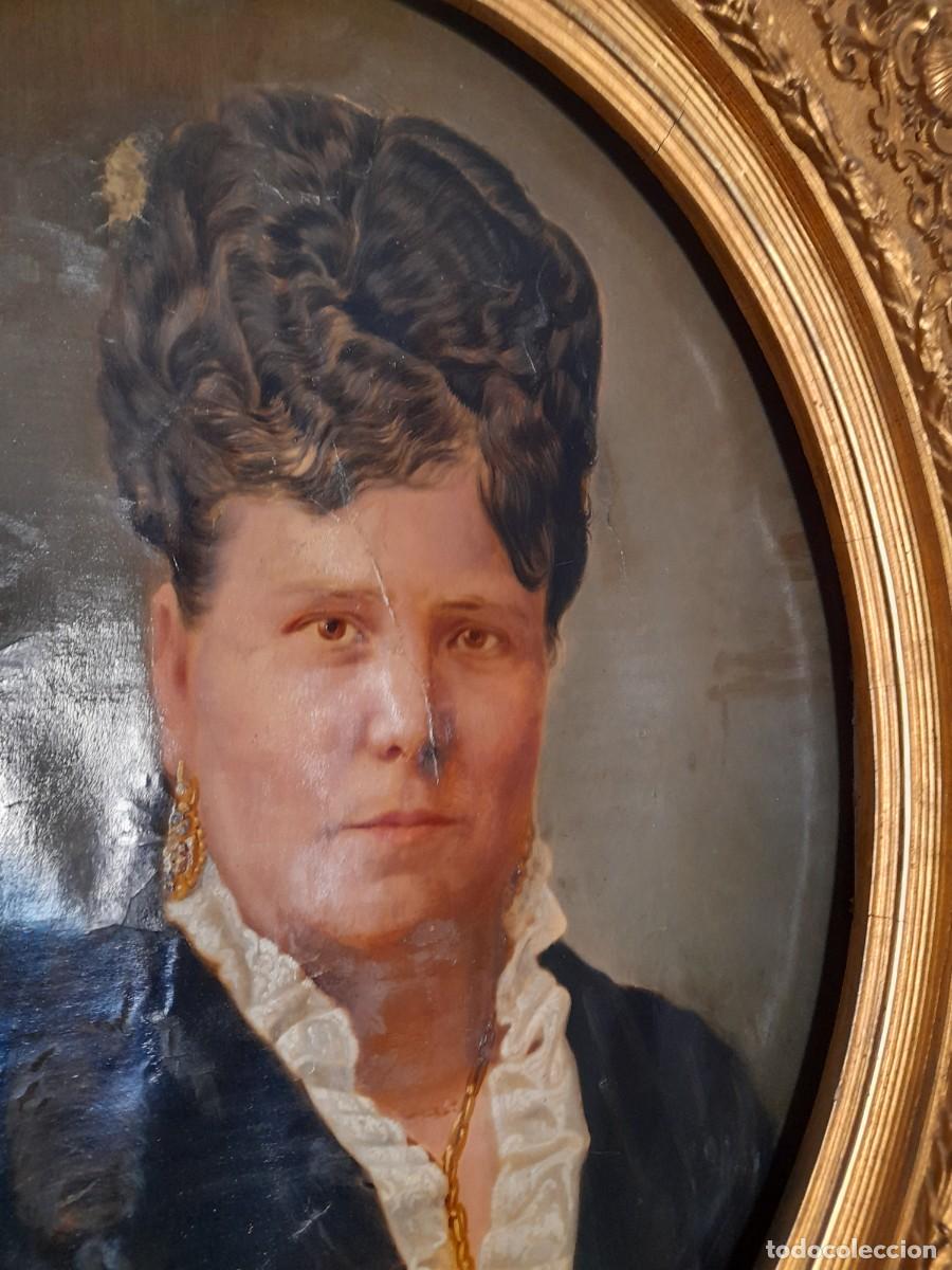 Arte: Se&ntilde;ora elegante Siglo XIX - Foto 2