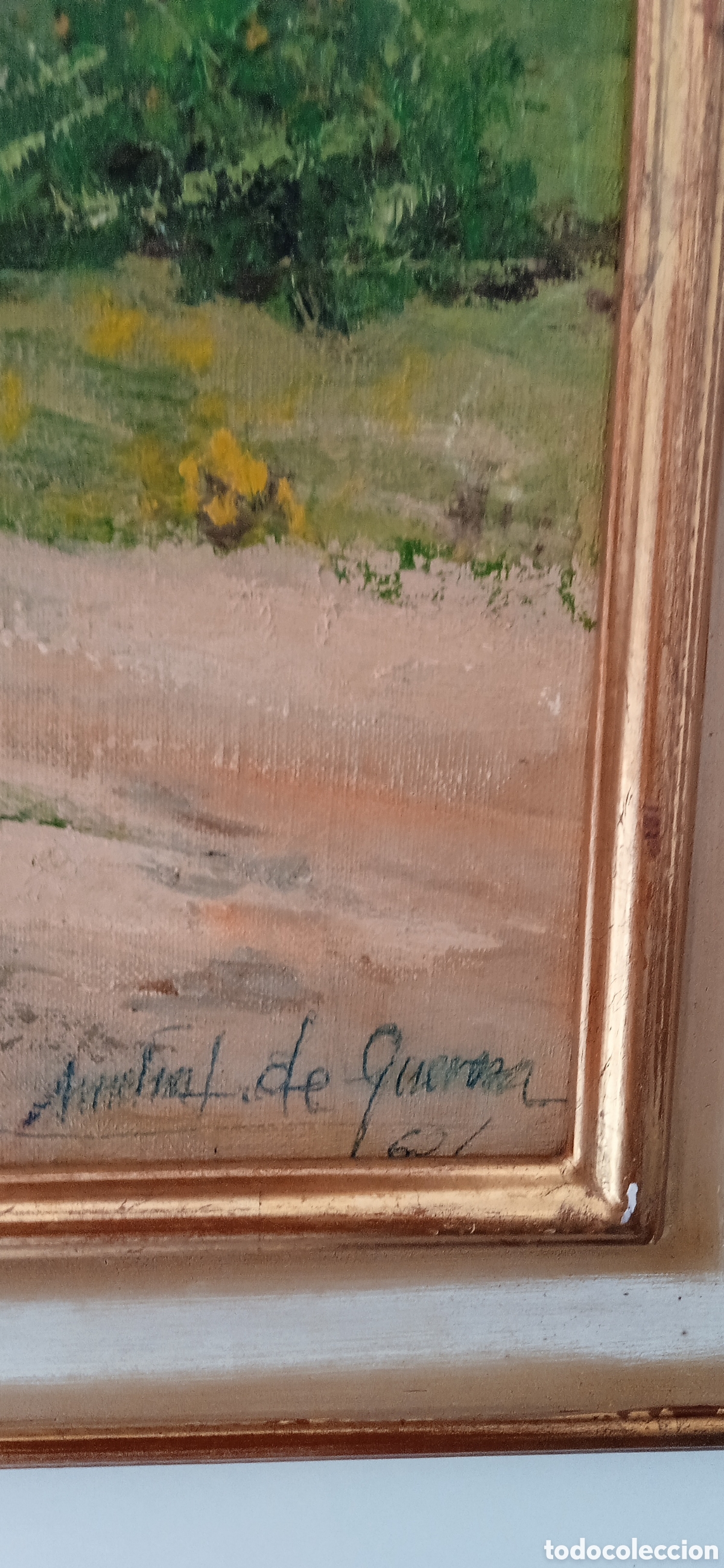 Arte: Cuadro oleo sobre tablex, de Amelia de Guervasa. - Foto 3