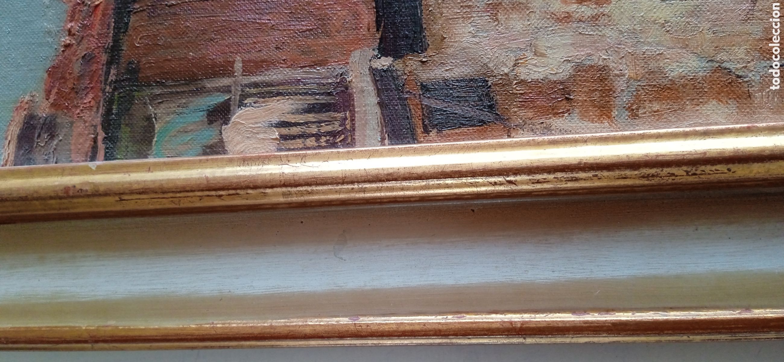Arte: Cuadro oleo sobre tablex, de Amelia de Guervasa. - Foto 7