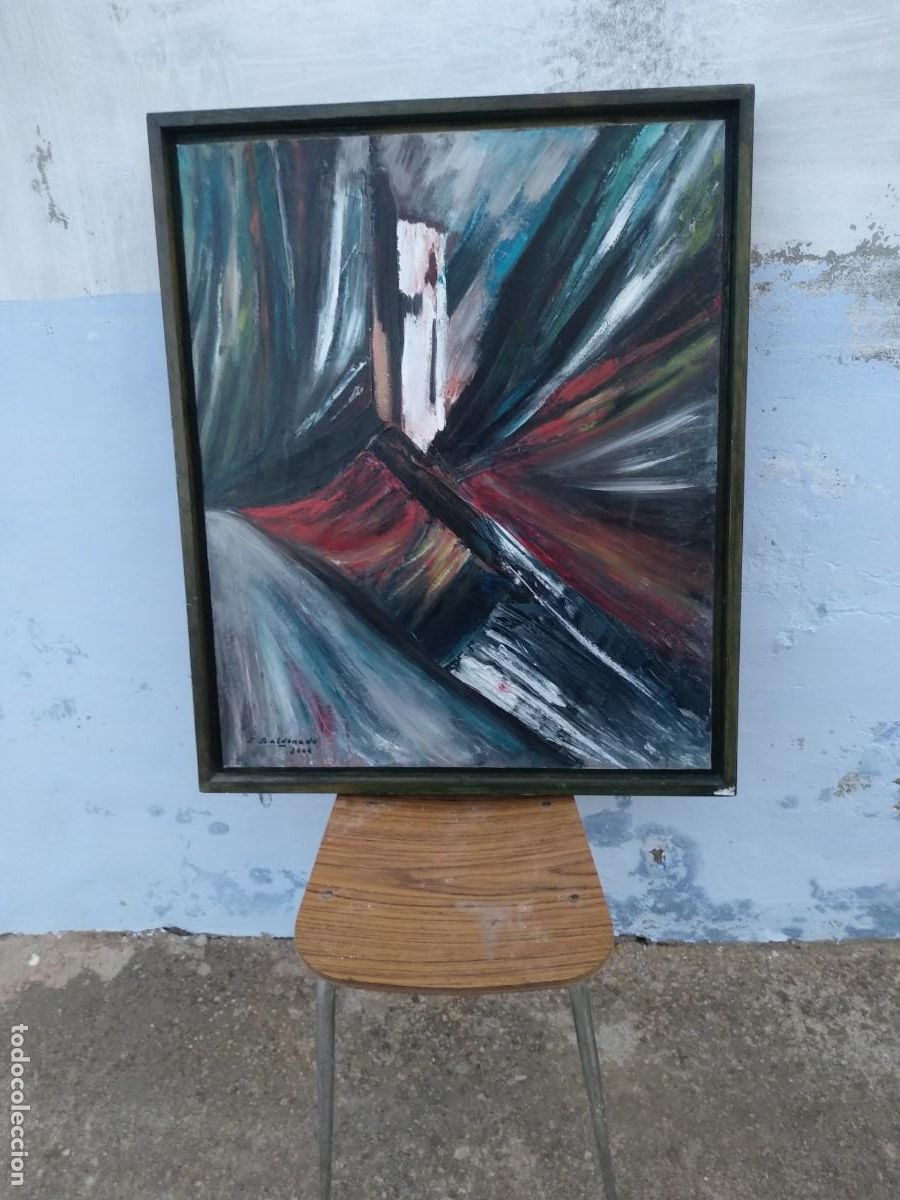 Arte: Cuadro, &oacute;leo sobre lienzo - Foto 2