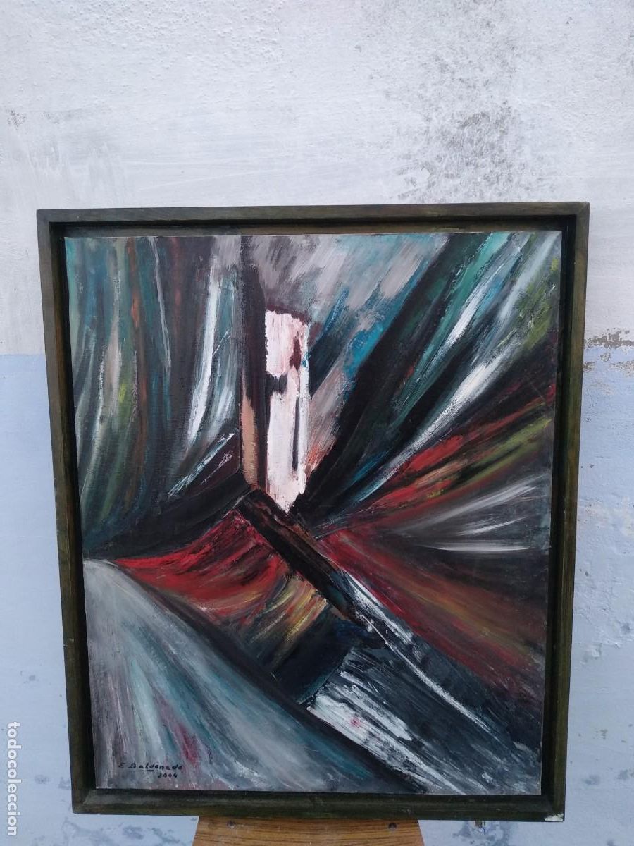 Arte: Cuadro, &oacute;leo sobre lienzo - Foto 4
