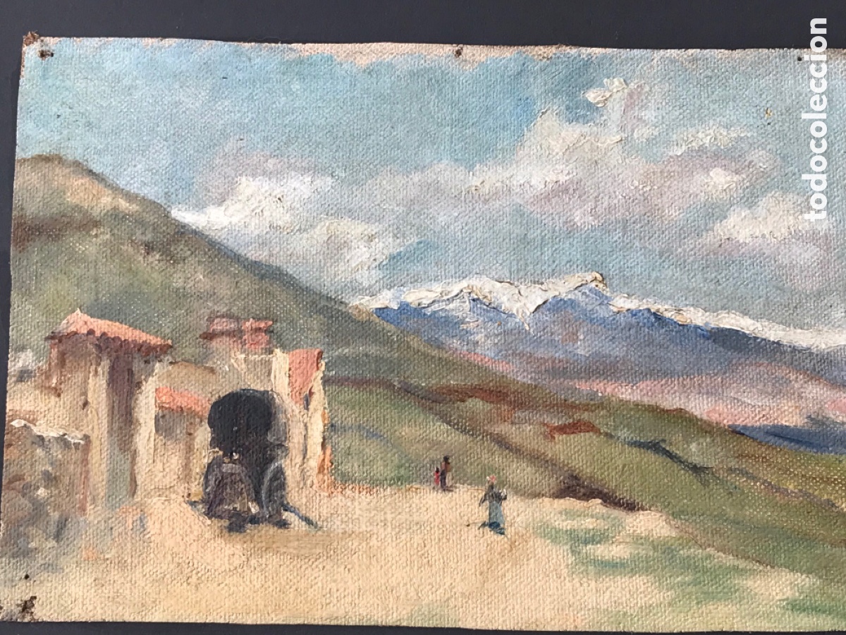 Arte: Antiguo &oacute;leo sobre lienzo - Foto 7
