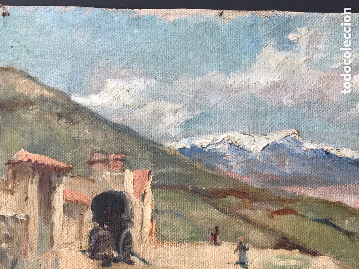 Arte: Antiguo &oacute;leo sobre lienzo - Foto 9