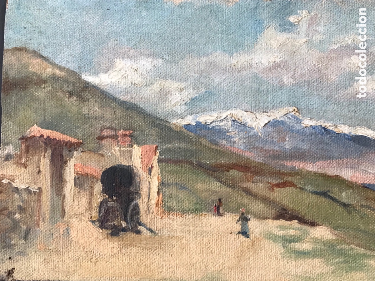 Arte: Antiguo &oacute;leo sobre lienzo - Foto 10