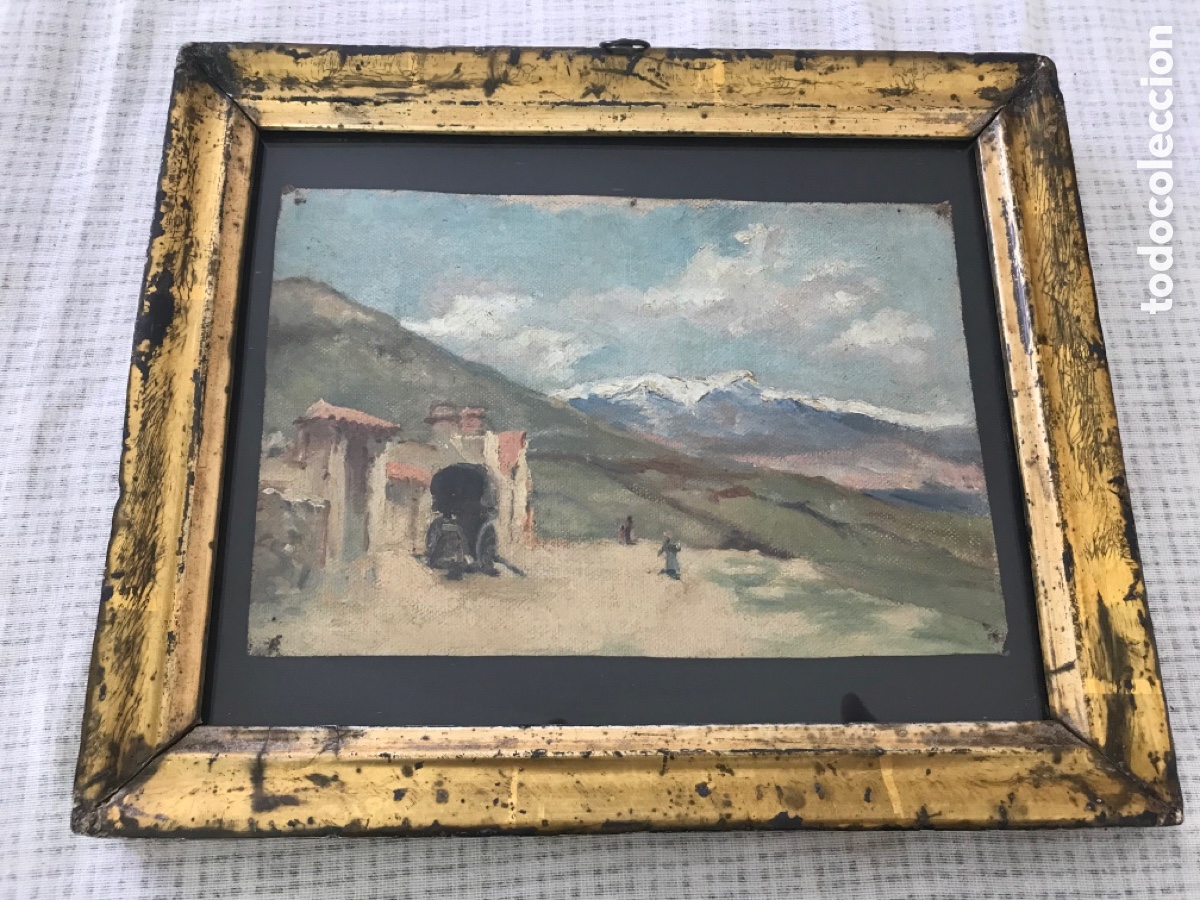 Arte: Antiguo &oacute;leo sobre lienzo - Foto 12