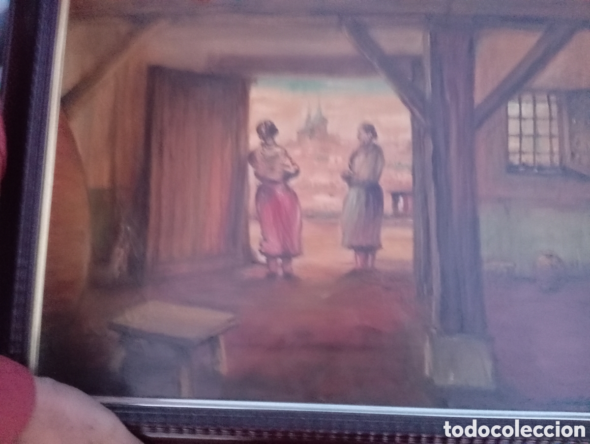 Arte: oleo sobre lienzo Ram&oacute;n casas - Foto 7