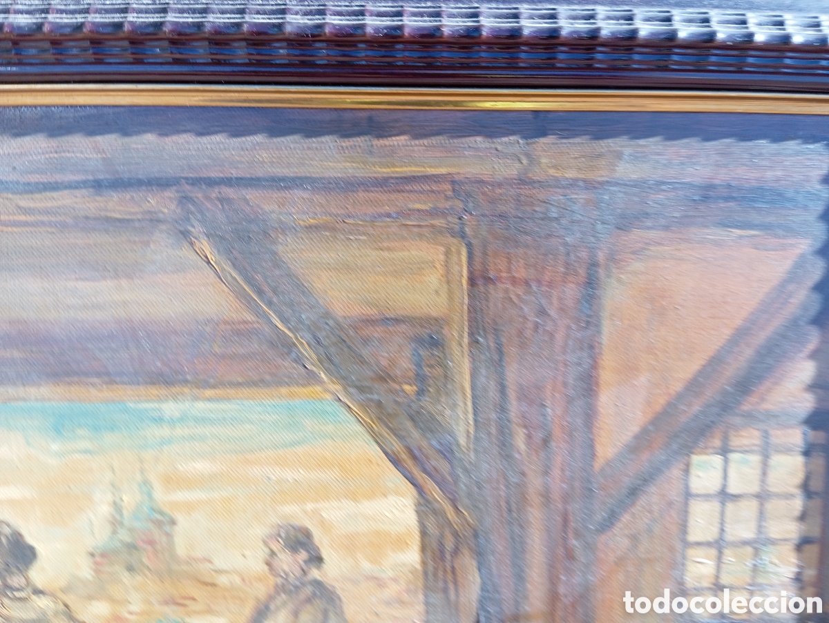 Arte: oleo sobre lienzo Ram&oacute;n casas - Foto 1
