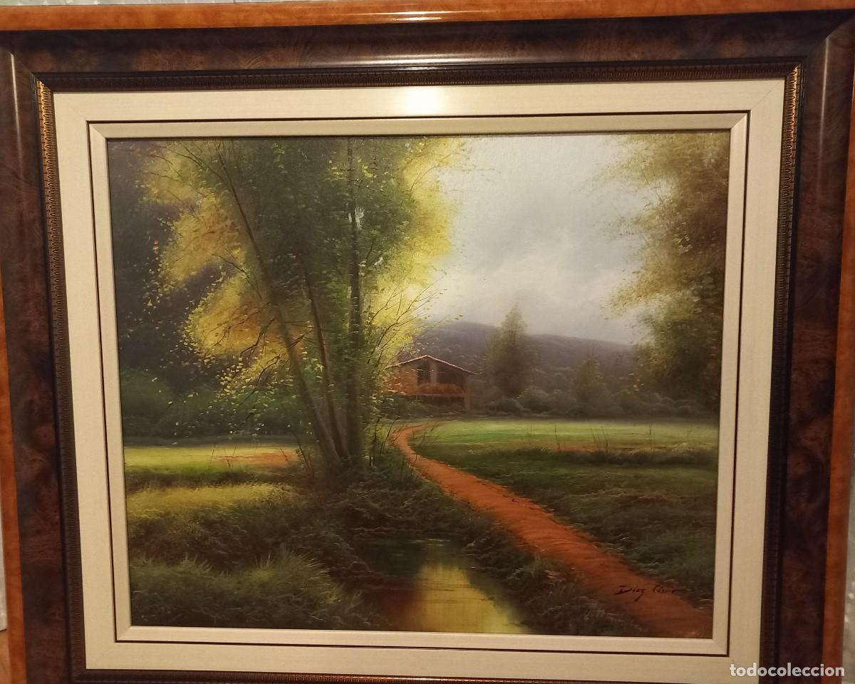 Arte: Cuadro paisaje al &oacute;leo - Foto 1