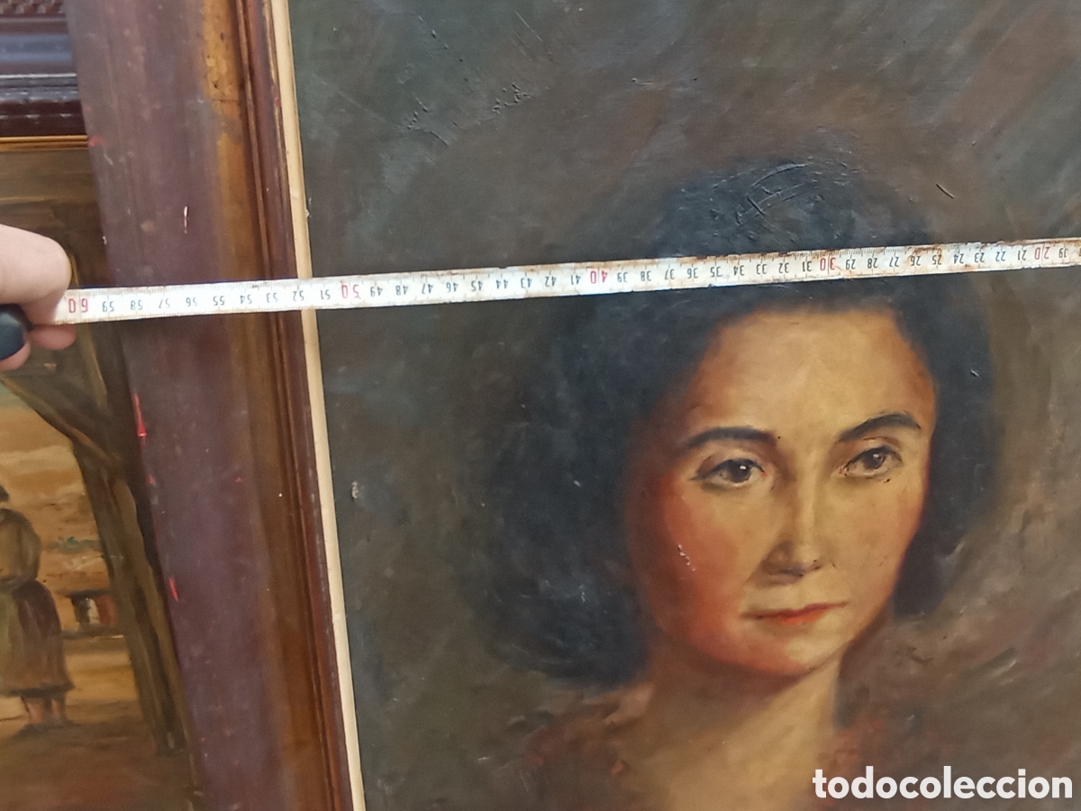Arte: retrato antiguo de una mujer - Foto 7