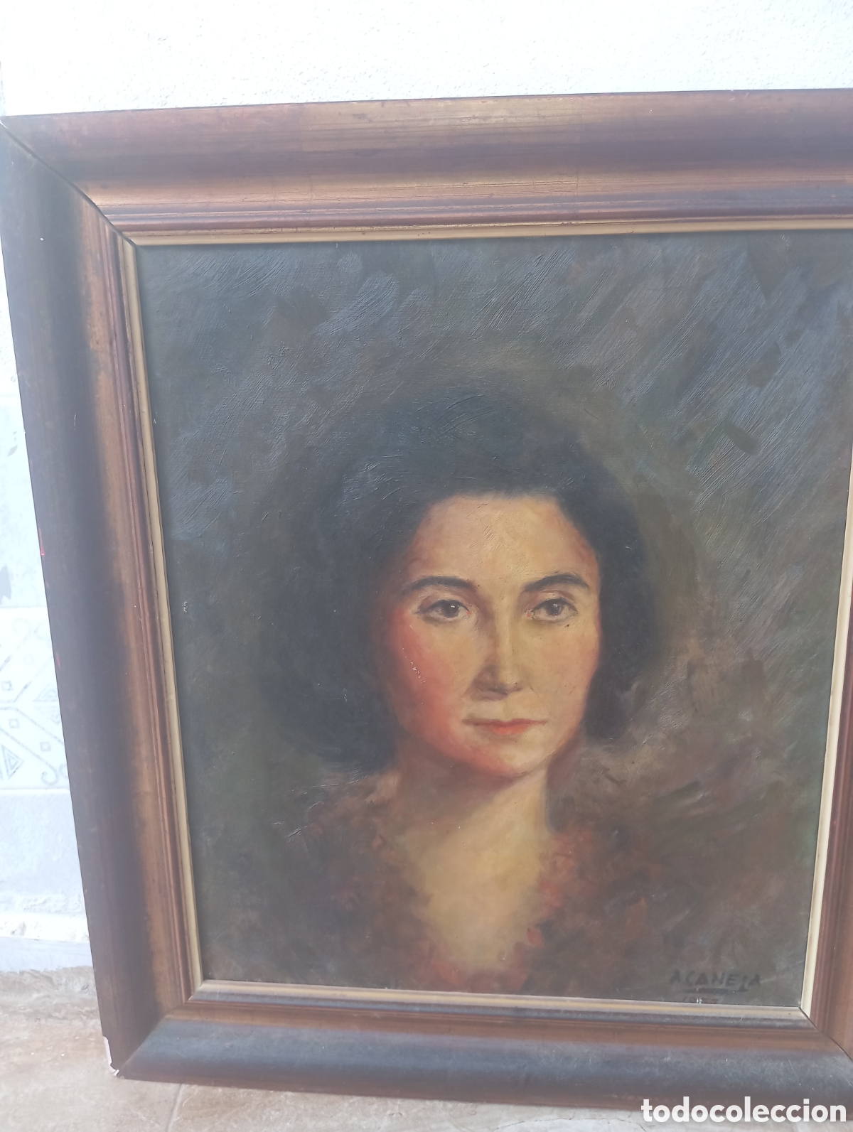 Arte: retrato antiguo de una mujer - Foto 10