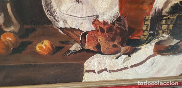 Arte: BODEGON FIRMADO BASTIDOR 33X41 CN - Foto 3