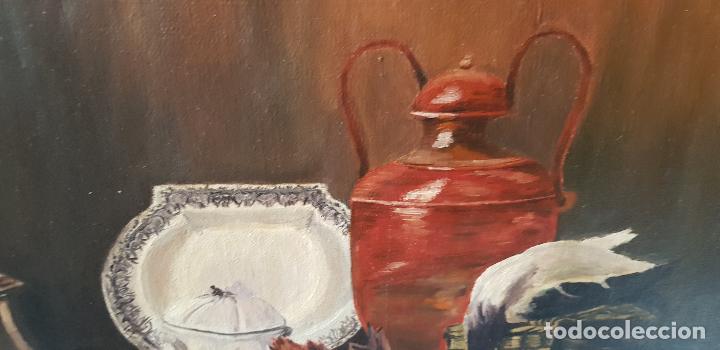 Arte: BODEGON FIRMADO BASTIDOR 33X41 CN - Foto 7