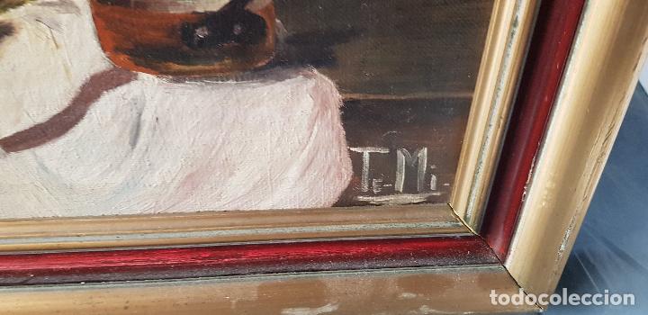 Arte: BODEGON FIRMADO BASTIDOR 33X41 CN - Foto 8