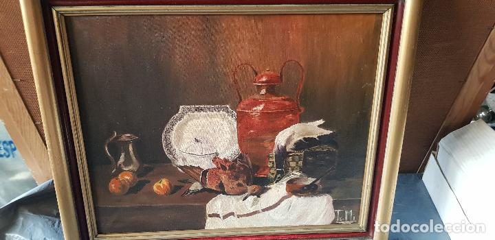 Arte: BODEGON FIRMADO BASTIDOR 33X41 CN - Foto 1