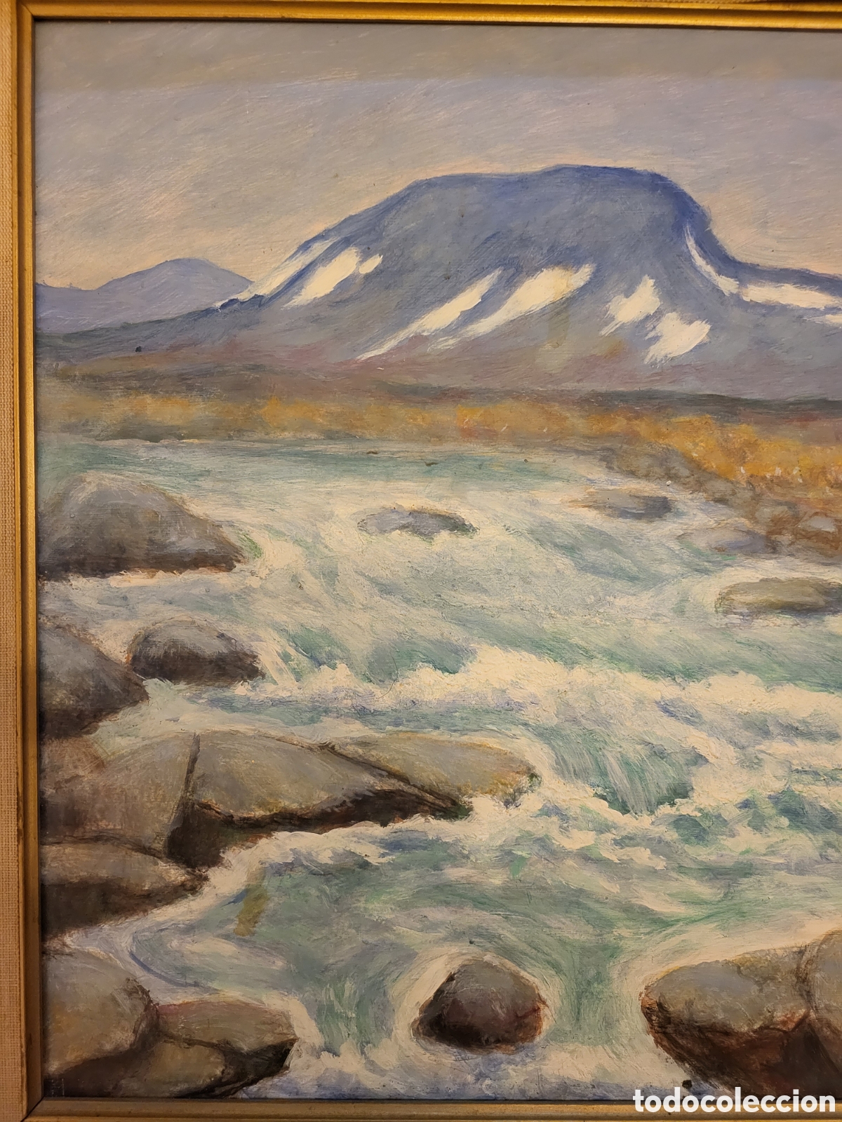 Arte: Cuadro sueco de pintor prestigioso - Foto 2