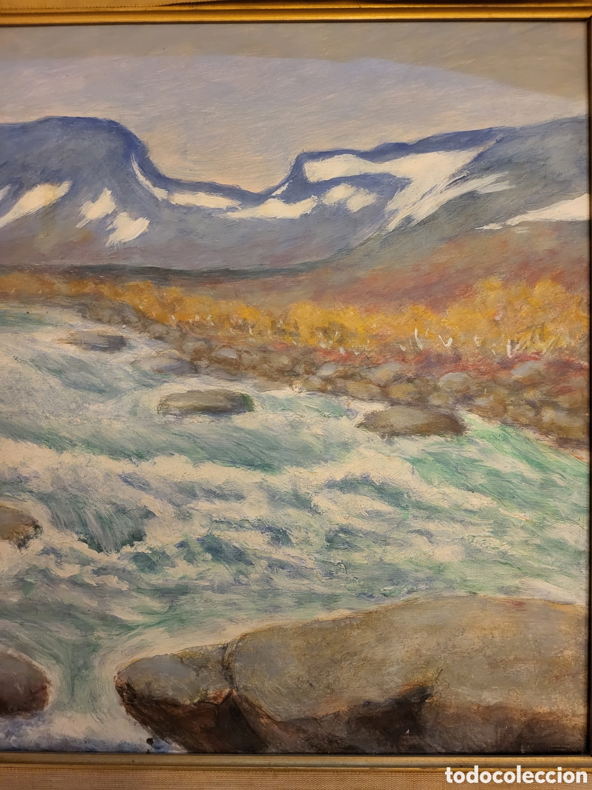 Arte: Cuadro sueco de pintor prestigioso - Foto 3