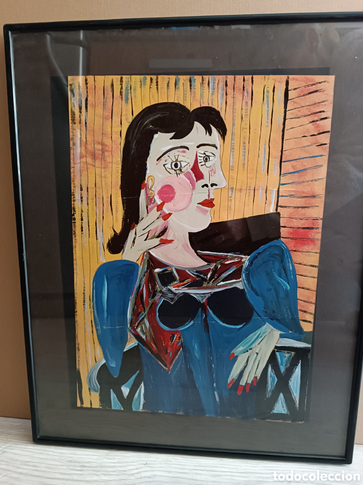 Arte: Reproducci&oacute;n acrilico Retrato de Dora Maar