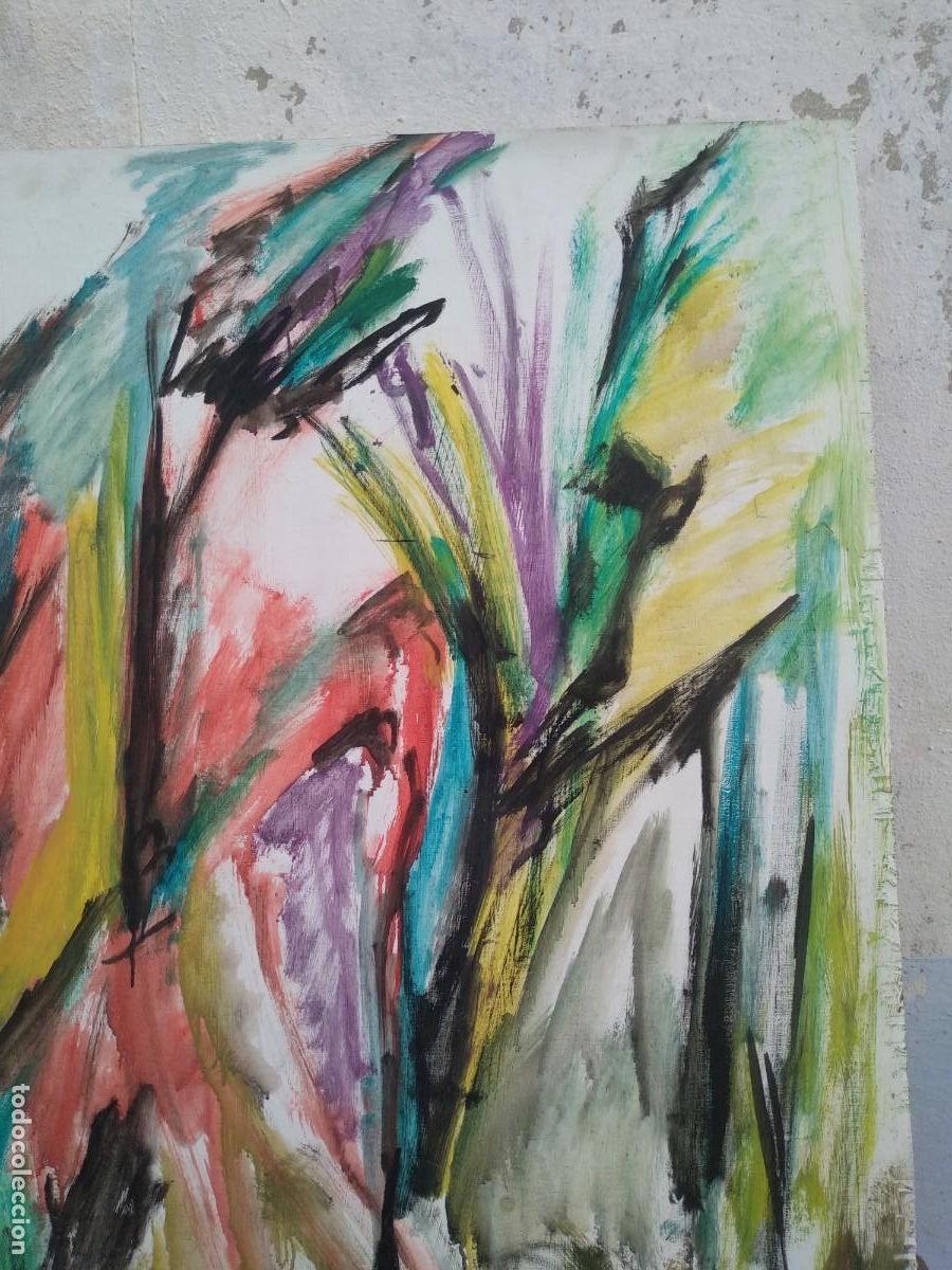 Arte: Cuadro &oacute;leo . Medida 94x94cm - Foto 2