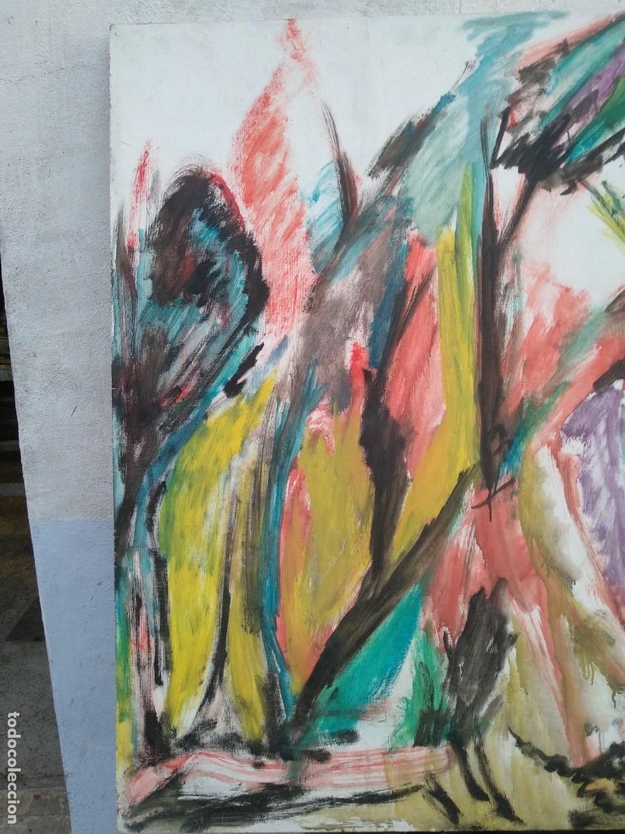 Arte: Cuadro &oacute;leo . Medida 94x94cm - Foto 3