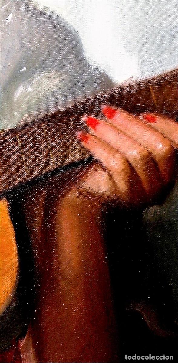 Arte: JOVEN CON GUITARRA - ILEGIBLE - Foto 10